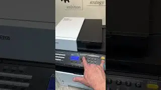 KYOCERA M2040 M2540 Неправильно установлен картридж с тонером. Как сбросить ошибку?
