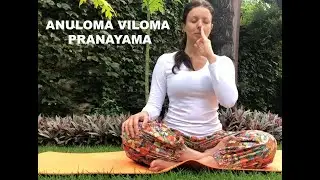 Anuloma Viloma Pranayama (English)