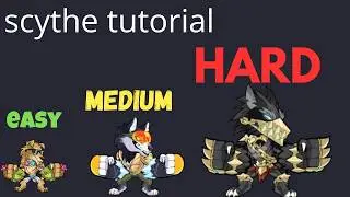 Easy VS Medium VS Hard Scythe Combos In Brawlhalla- How To Do A Scythe Combo - Beginners guide