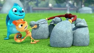 Apprentice archers | Cam & Leon | Best Collection Cartoon for Kids | New Episodes