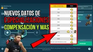 RESUMEN:🔥 ESPECIALIZACIONES, COMPESACIONES, TIPOS DE ESPECIALIZACIONES Y MAS | War Robots WR