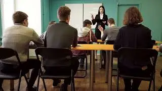 university students in a classroom with a professor | Free Stock Footage - No Copyright