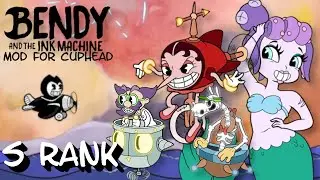 Cuphead - All Flying Stages as BENDY [Expert, S Rank, No Damage]