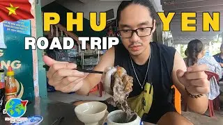 🇻🇳 I ATE the whole TUNA'S EYE in Phu Yen - Vietnam!! Travel by bike #travel #travelvlog #tuna