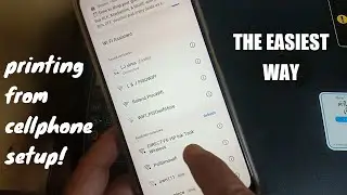 PAANO MAG PRINT FROM CELLPHONE TO HP PRINTER (WIRELESS PRINTING)