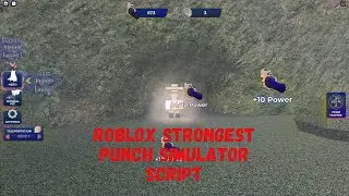 Roblox Strongest Punch Simulator: Auto Punch Script