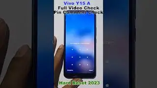 VIVO Y15 A HARD RESET TO FACTORY RESET WITHOUT PASSWORD 2023 | VIVO Y15A LOCK SCREEN RESET 2023