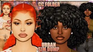 URBAN SIM DUMP 93 💎 - CC & SIM DOWNLOAD | Sims 4 CAS
