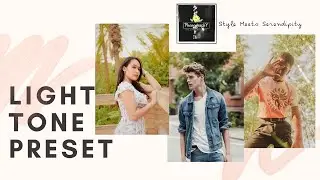 How to edit Light Tone in Lightroom Preset | Mobile Tutorial 2020 | Pastel Preset