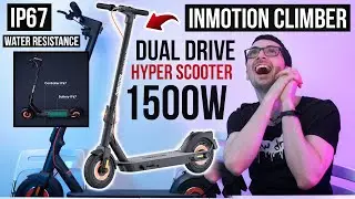 Endless POWER! - Dual Motor Electric Scooter - INMOTION Climber Review & Test