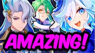AMAZING TOGETHER! Furina Hyperbloom |  Genshin Impact 4.2 | Spiral Abyss Floor 12 Second Half