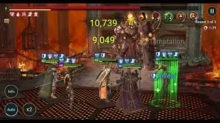 Fire Knight Epics Only Challenge (Stage 25)