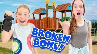 Back to School with a BROKEN ARM !!!
