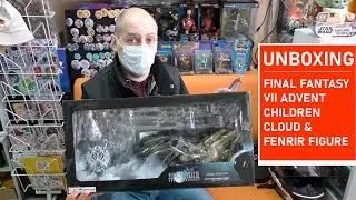 Распаковка Final Fantasy VII Advent Children Cloud & Fenrir Figure и кое что ещё ...