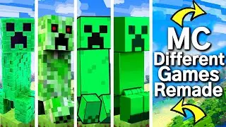 Minecraft in 50 Different Games