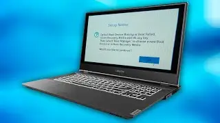 Setup Notice.Default Boot Device Missing or Boot Failed при запуске на ноутбуке