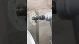 ✅ Угловая бормашинка Proxxon и алмазный диск Dremel быстросъём. Работа с керамогранитом.