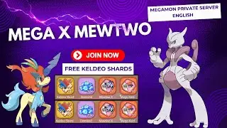 MEW2X Special GiftCode |Megamon Private Server English | FREE S+ Pokemon | Pocket Incoming| Free VIP