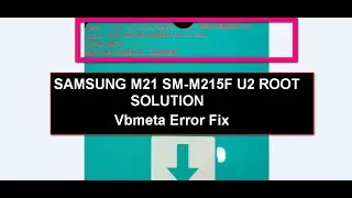 SAMSUNG M21 ROOT SM-M215F ROOT