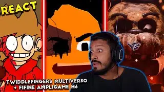 MULTIVERSO DE FNF TWIDDLEFINGERS! + ANÁLISE DO HEADSET FIFINE AMPLIGAME H6! REACT
