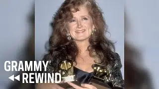 Watch Bonnie Raitt & Don Was Win Album Of The Year For Nick Of Time In 1990 | GRAMMY Rewind