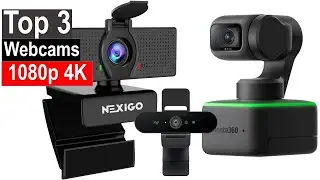 ✅Best Webcams in 2023 - From 1080p To 4K (For Gaming, Meetings,)Top 6  Best Webcams From 1080p to 4K