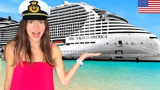 72 HOURS on WORLD’S NEWEST CRUISE SHIP 🇺🇸 MSC World America