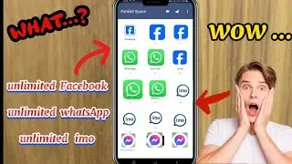 how to use multiple IMO,whatsApp, facebook account login