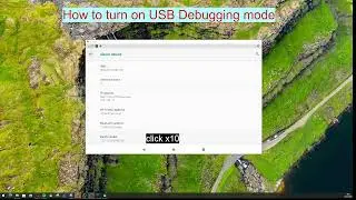 USB debugging mode