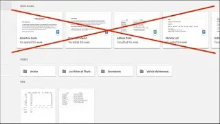 How to Disable the “Quick Access” Shortcuts in Google Drive