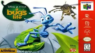 A Bug's Life [N64] 100% Gameplay Walkthrough FULL GAME [4K60ᶠᵖˢ UHD🔴]