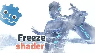Freeze shader Godot 4