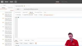 Building a REST API in  NET Core | S3P26 | Testing sending a Get and Post Request to our Customer RE