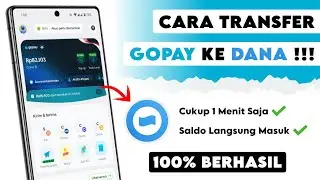 BERHASIL !! Cara Transfer Saldo GoPay ke DANA Terbaru