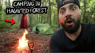 CAMPING IN THE HAUNTED DOLL FOREST CAMPSITE ATTACKED BY DEVIL WORSHIPPER (GONE WRONG)