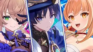 Voice lines with Nice Details :) | ft. Scaramouche / Wanderer, Yoimiya, Fischl | Genshin Impact