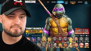 I Bought EVERY TMNT Bundle in Warzone Season 2 Reloaded..