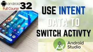 How to Send Intent Data Between Activity in Android Studio Using Java | Switch Activity with Intent