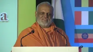 His Holiness Swami Vishweshwarananda - Administrating State Affairs through Veda
