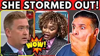 🚨HEATED EXCHANGE: KJP STORMS OUT of Press Room when Confronted with FACTS from Peter Doocy