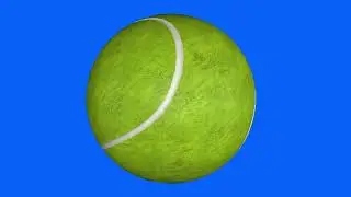 Green Screen | Chroma Key | Sports | Tennis Ball