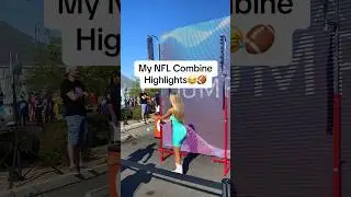 My NFL Combine Highlights😂🏈 