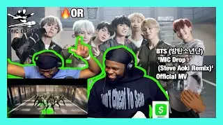 BTS (방탄소년단) 'MIC Drop (Steve Aoki Remix)' Official MV [Brothers React]