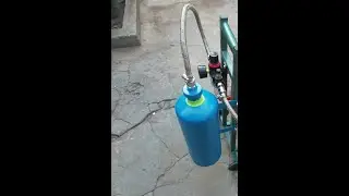 влагоотделитель из огнетушителя + силикагель своими руками