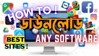 How To Download Any Software For PC/Laptop | Free Software Download | Amazing Useful Websites Bangla