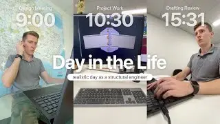 Realistic Day in the Life of a Structural Design Engineer