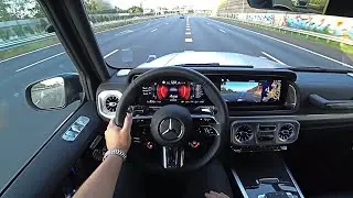 THE NEW MERCEDES AMG G63 G CLASS 2025 TEST DRIVE