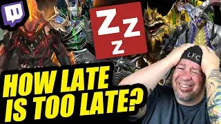 why do they call you FinallyHeSleeps? - RAID: Shadow Legends Twitch Stream Ep.916