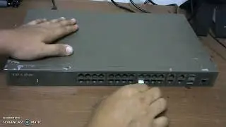Switch hub TP link TL-SL-5428E Manageable bisa web Config