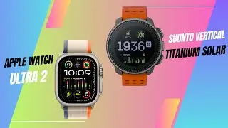 Suunto Vertical Titanium Solar Vs Apple Watch Ultra 2